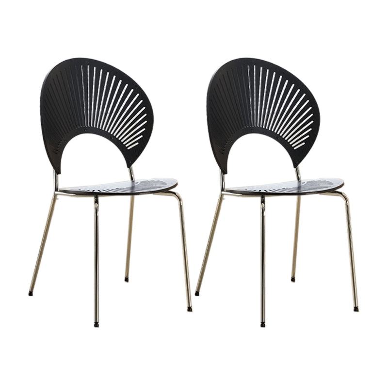 Stacking Outdoors Dining Chairs Modern Solid Wood Patio Dining Chair