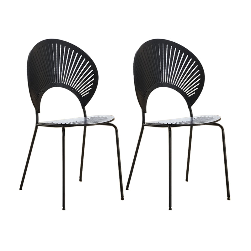 Stacking Outdoors Dining Chairs Modern Solid Wood Patio Dining Chair