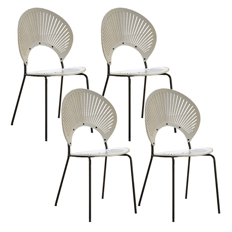 Stacking Outdoors Dining Chairs Modern Solid Wood Patio Dining Chair