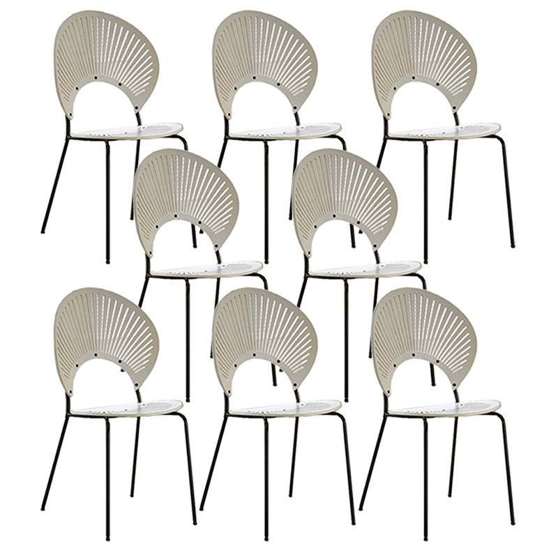 Stacking Outdoors Dining Chairs Modern Solid Wood Patio Dining Chair