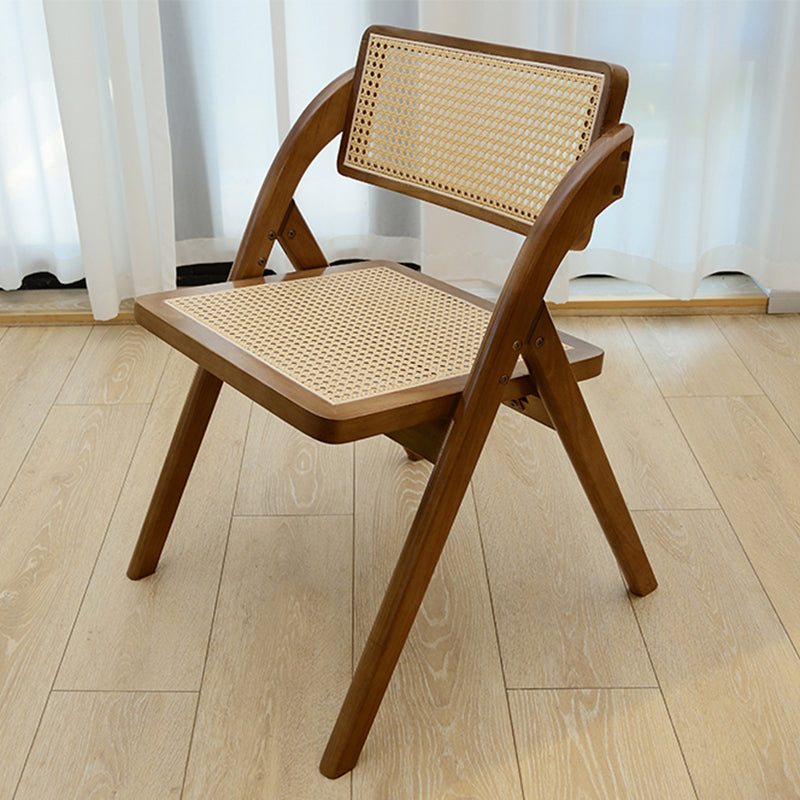 Folding Outdoors Modern Rattan Dining Chairs Patio Dining Chair