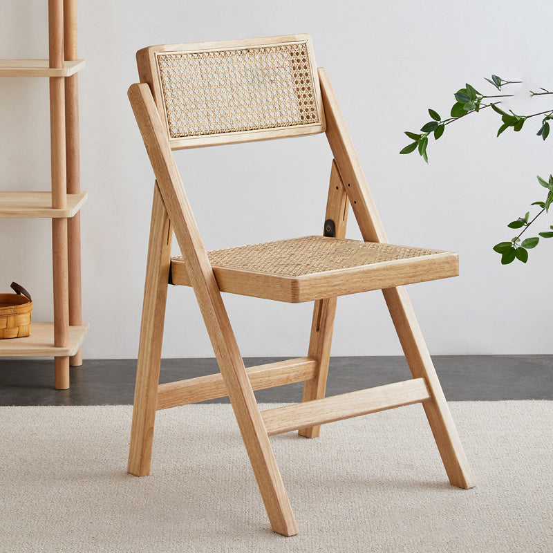 Folding Outdoors Modern Rattan Dining Chairs Patio Dining Chair