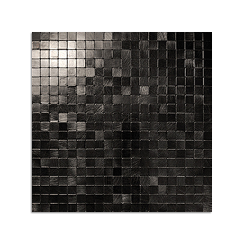 Mosaic Tile Wallpaper Contemporary Peel & Stick Mosaic Tile with Square Shape