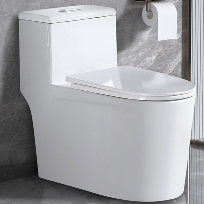 Contemporary White Ceramic Toilet Bowl Floor Mounted Urine Toilet for Washroom
