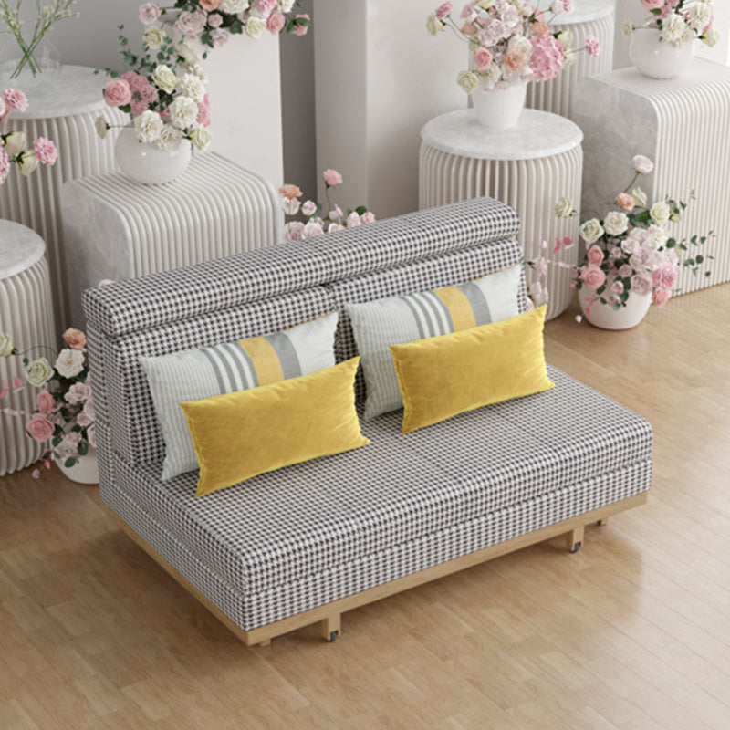 Contemporary Armless Futon Sleeper Sofa Gray Futon Sleeper Sofa Bed