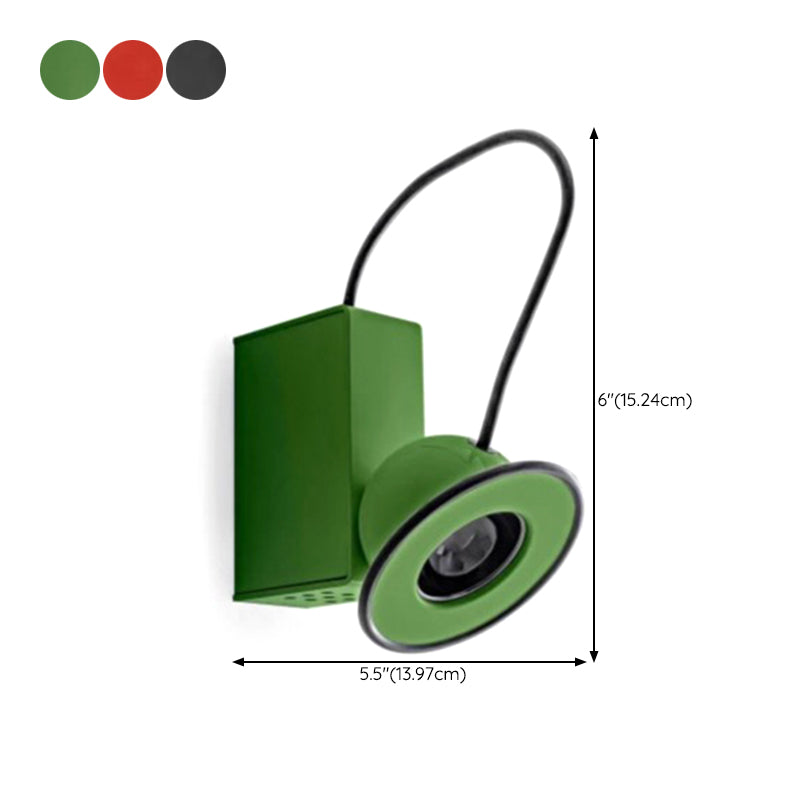 Iron Contemporary Wall Sconce LED Unique Wall Lighting Fixture