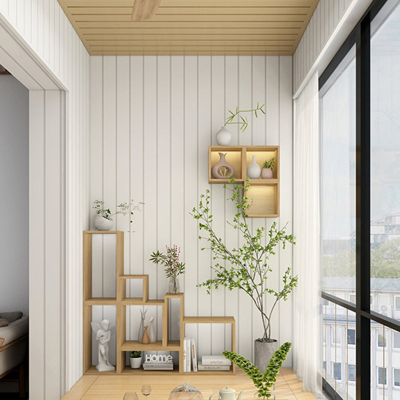 Contemporary Wall Paneling Smooth 20 Panels Waterproof Wall Paneling