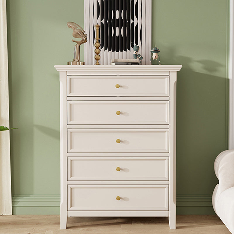 Wooden Dresser Classic Glam Storage Chest Dresser for Bedroom