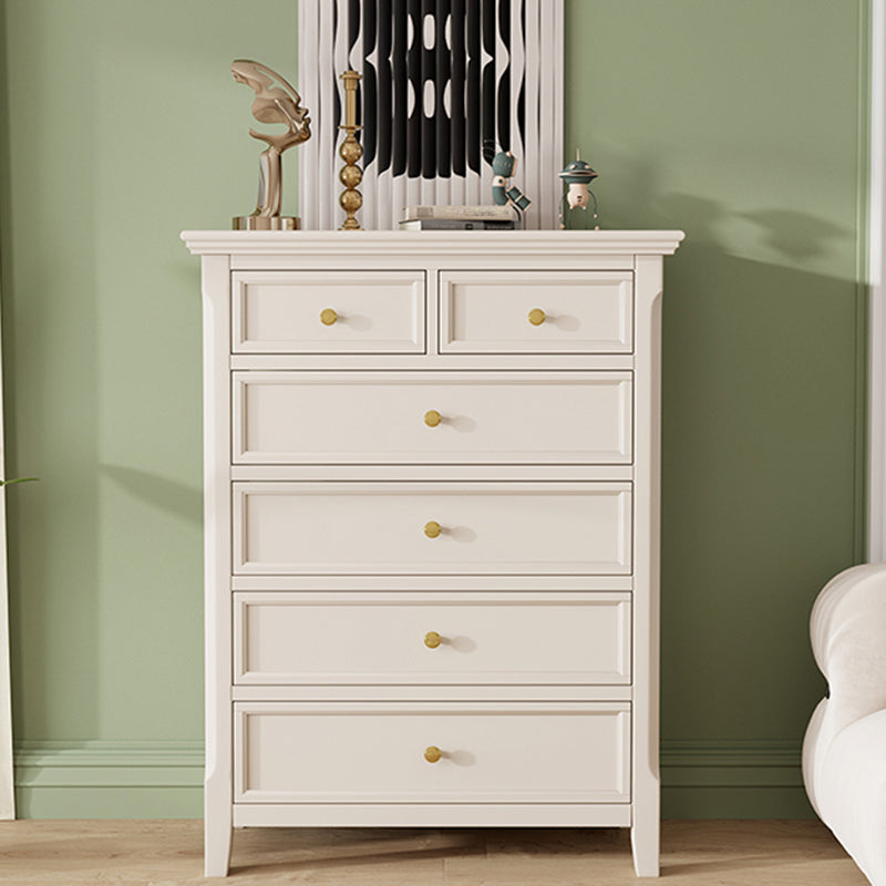 Wooden Dresser Classic Glam Storage Chest Dresser for Bedroom