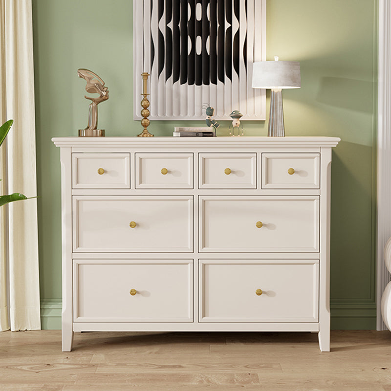 Wooden Dresser Classic Glam Storage Chest Dresser for Bedroom