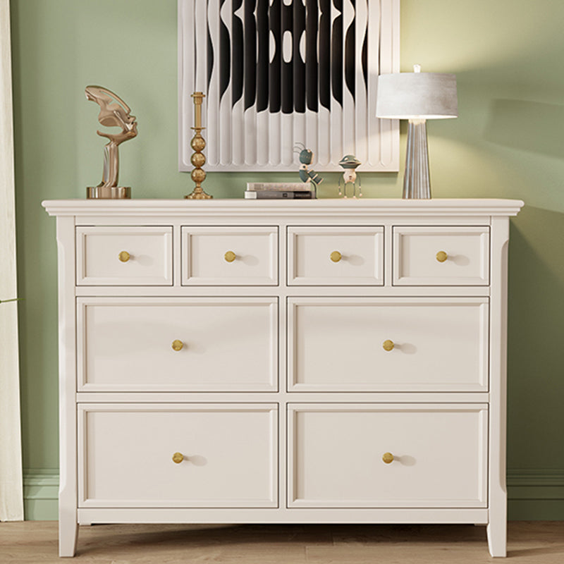 Wooden Dresser Classic Glam Storage Chest Dresser for Bedroom