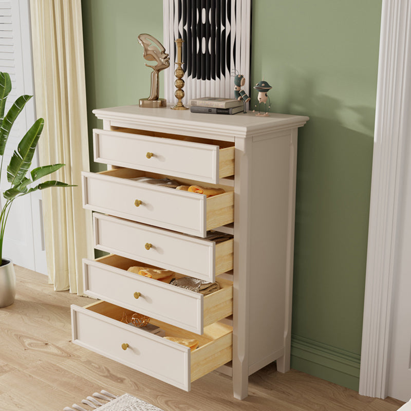 Wooden Dresser Classic Glam Storage Chest Dresser for Bedroom