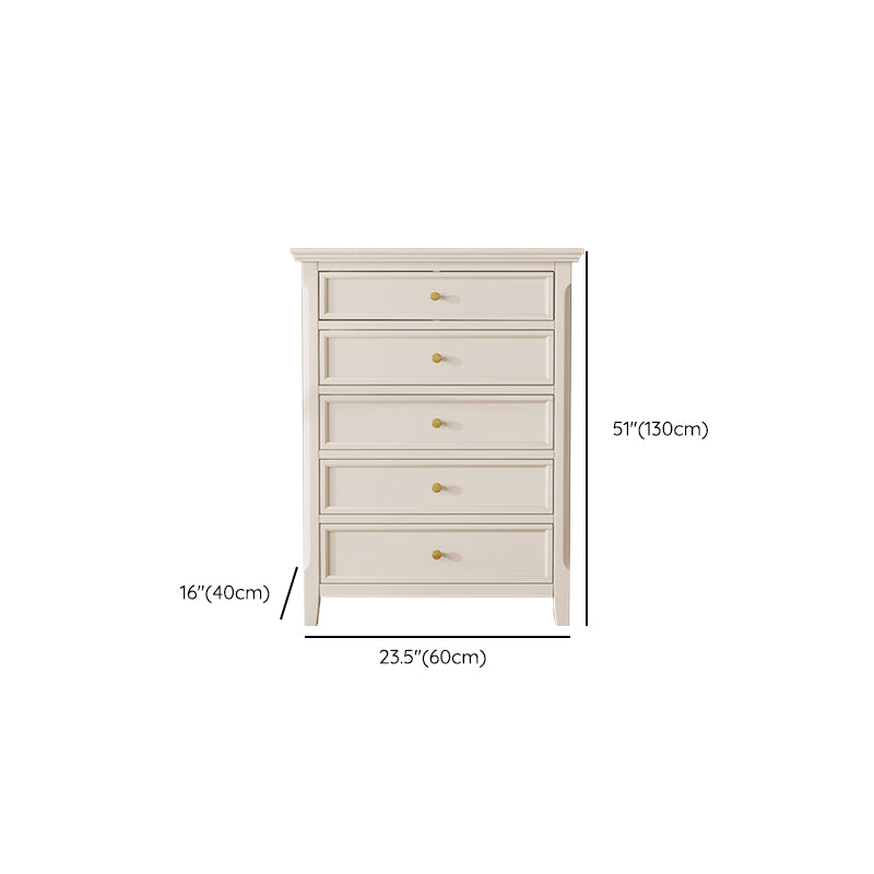 Wooden Dresser Classic Glam Storage Chest Dresser for Bedroom