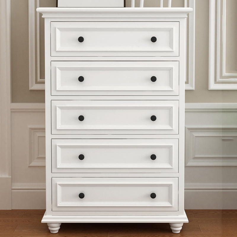 Contemporary Horizontal Double Dresser Birch Wood Storage Dresser for Room