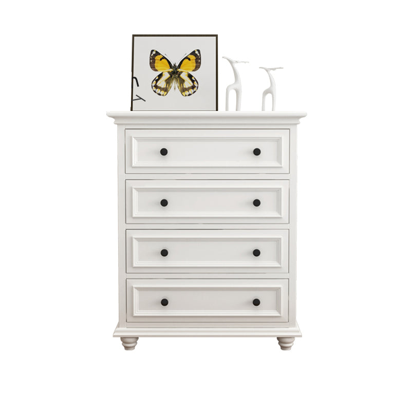 Contemporary Horizontal Double Dresser Birch Wood Storage Dresser for Room