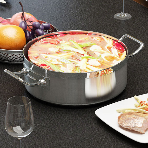 Contemporary Kitchen Dinner Table 4 Legs Extendable Dining Table