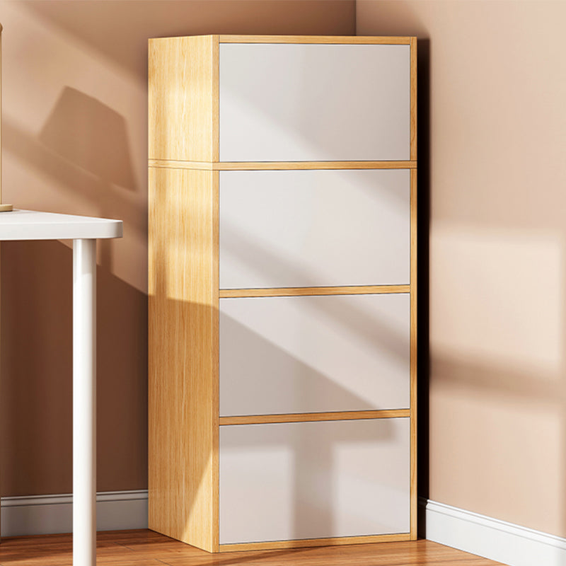 Contemporary Manufactured Wood Accent Cabinet Standard Storage Cabinet