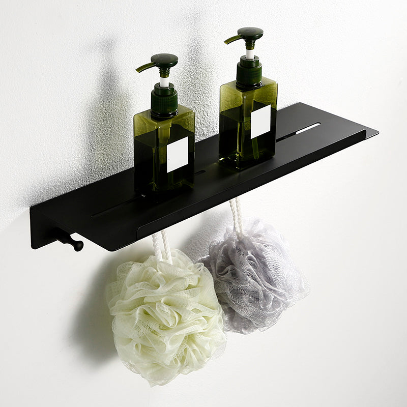 Contemporary Bathroom Accessory As Individual Or As a Set in Black Metal