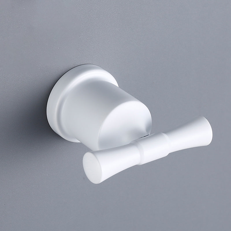 Contemporary White Bathroom Accessory As Individual Or As a Set