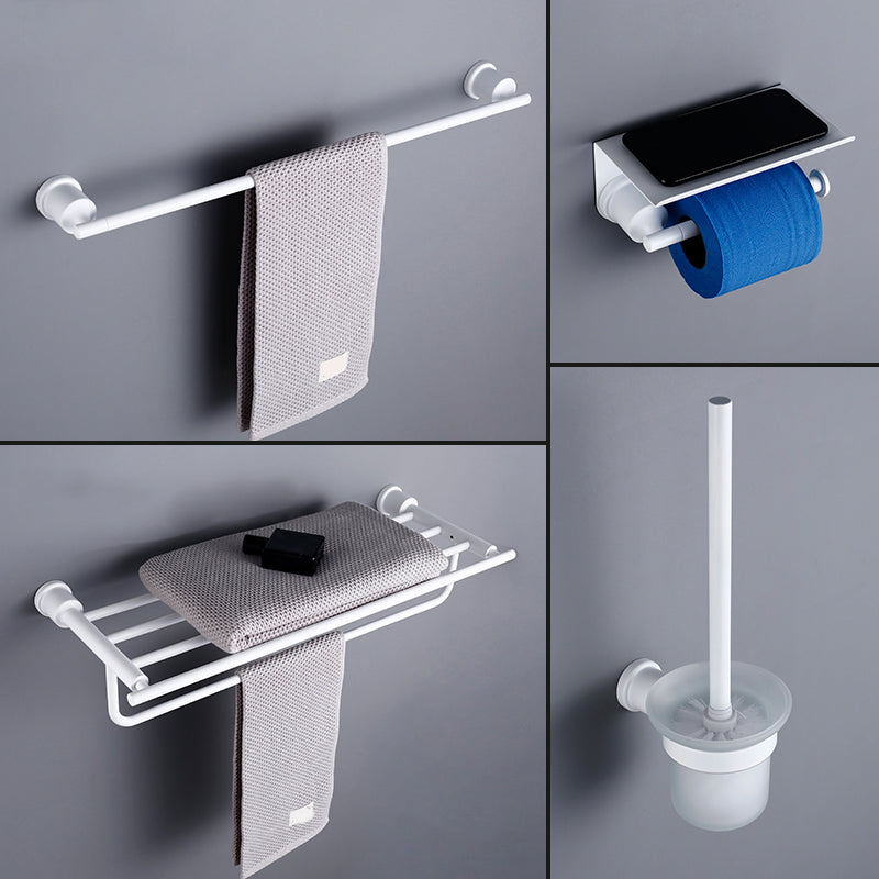 Contemporary White Bathroom Accessory As Individual Or As a Set