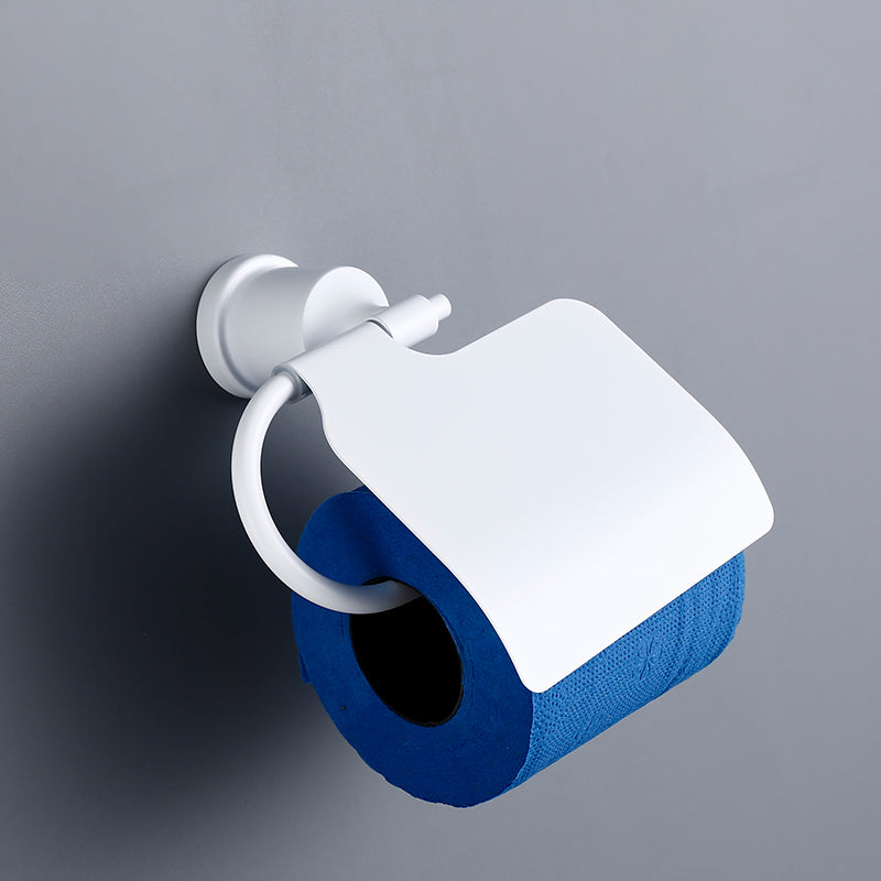 Contemporary White Bathroom Accessory As Individual Or As a Set