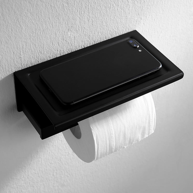 Contemporary Bathroom Accessory As Individual Or As a Set in Balck