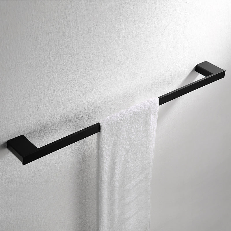 Contemporary Bathroom Accessory As Individual Or As a Set in Balck