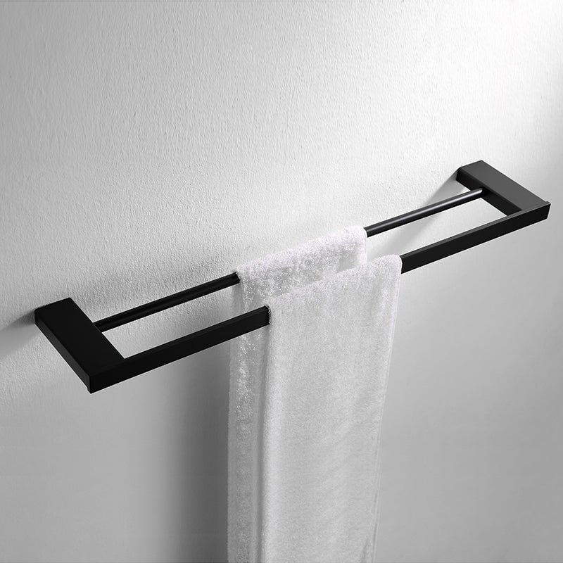 Contemporary Bathroom Accessory As Individual Or As a Set in Balck
