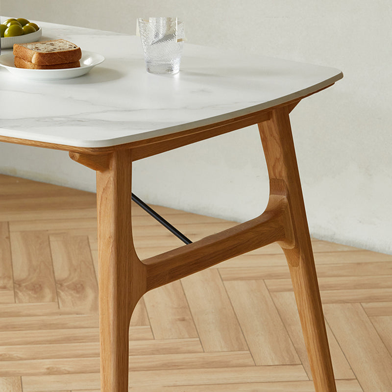 Modern Dining Table Set 1/3/4/5 Pieces with Wood Base Kitchen Furniture Set