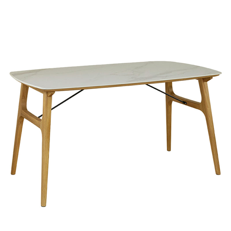 Modern Dining Table Set 1/3/4/5 Pieces with Wood Base Kitchen Furniture Set