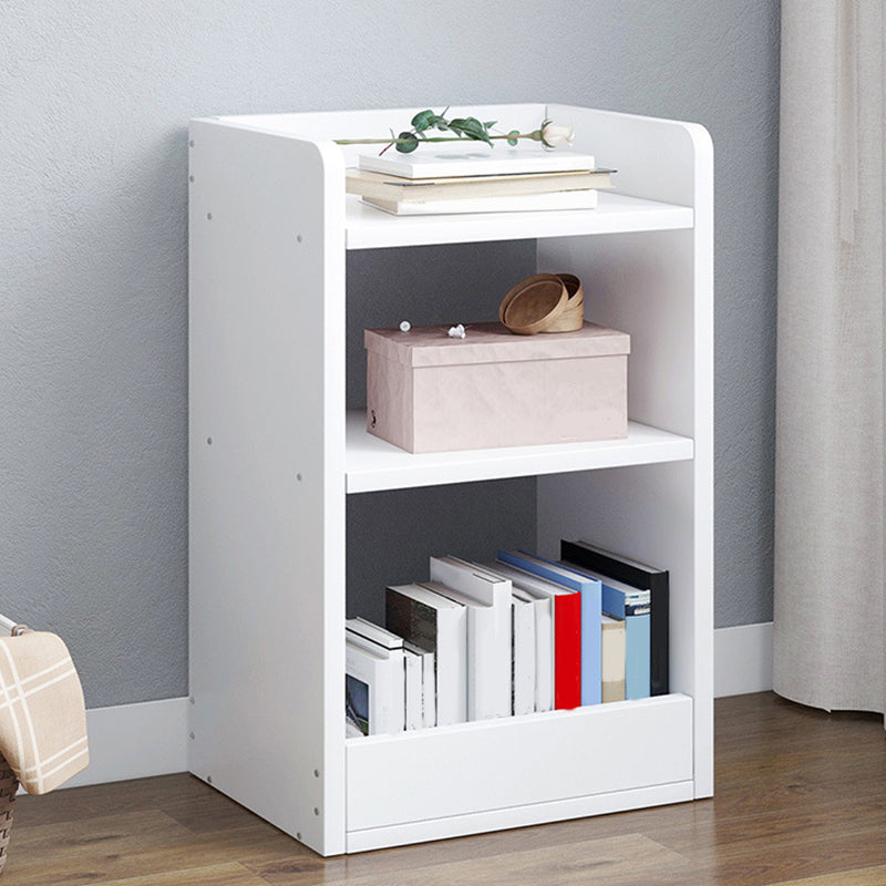 Modern Bookcase Open Back Engineered Wood Bookshelf for Study Room