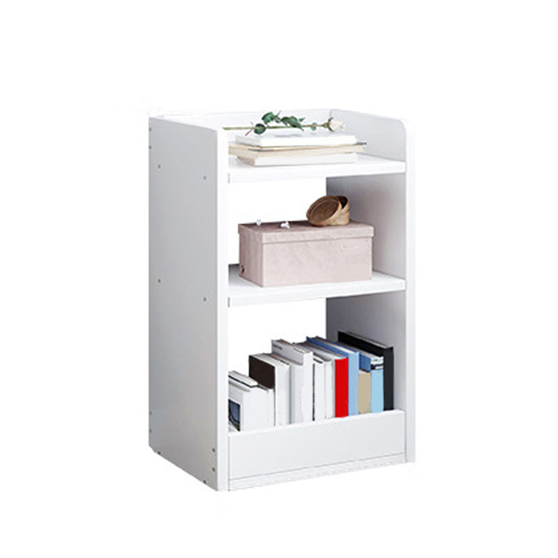 Modern Bookcase Open Back Engineered Wood Bookshelf for Study Room