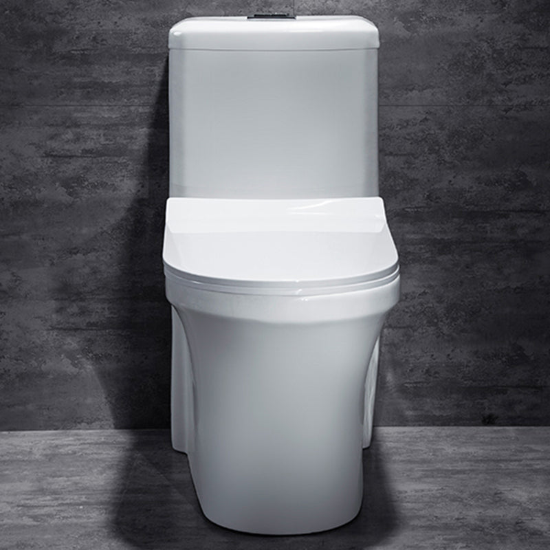 Contemporary Ceramic Toilet Bowl Floor Mounted Urine Toilet with Spray Gun for Washroom
