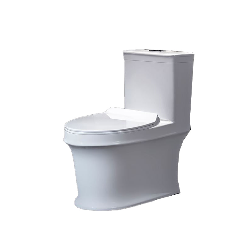 Contemporary Ceramic Toilet Bowl Floor Mounted Urine Toilet with Spray Gun for Washroom