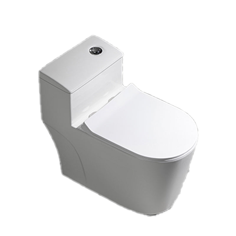 Contemporary Ceramic Toilet Bowl Floor Mounted Urine Toilet with Spray Gun for Washroom