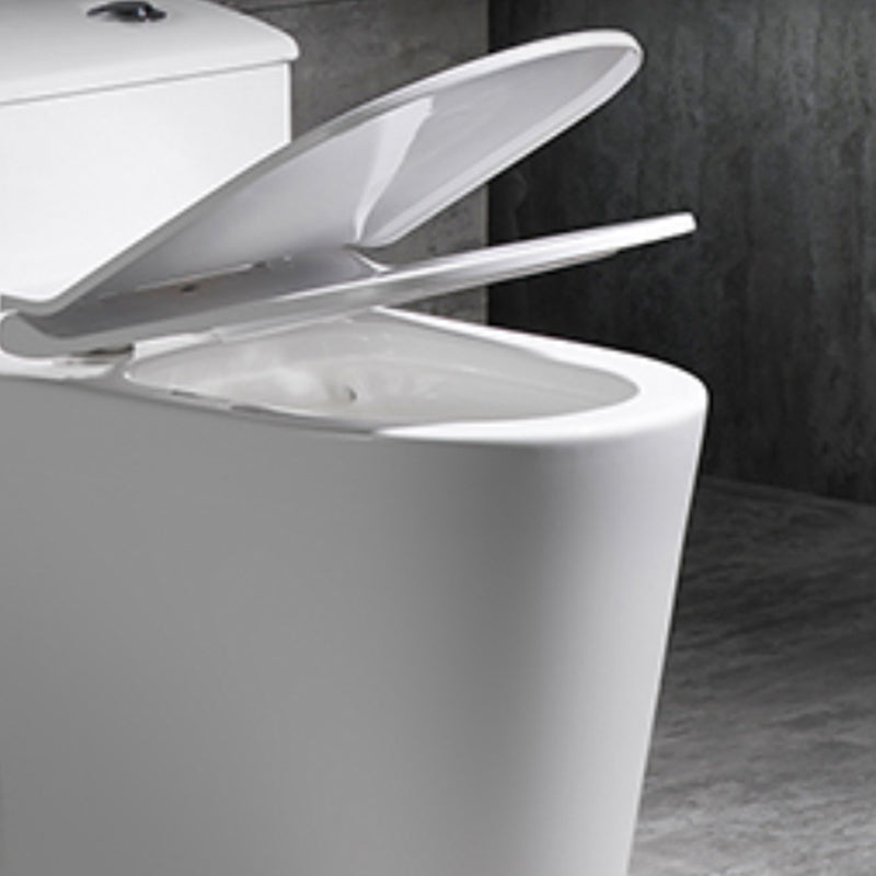 Contemporary Ceramic Toilet Bowl Floor Mounted Urine Toilet with Spray Gun for Washroom