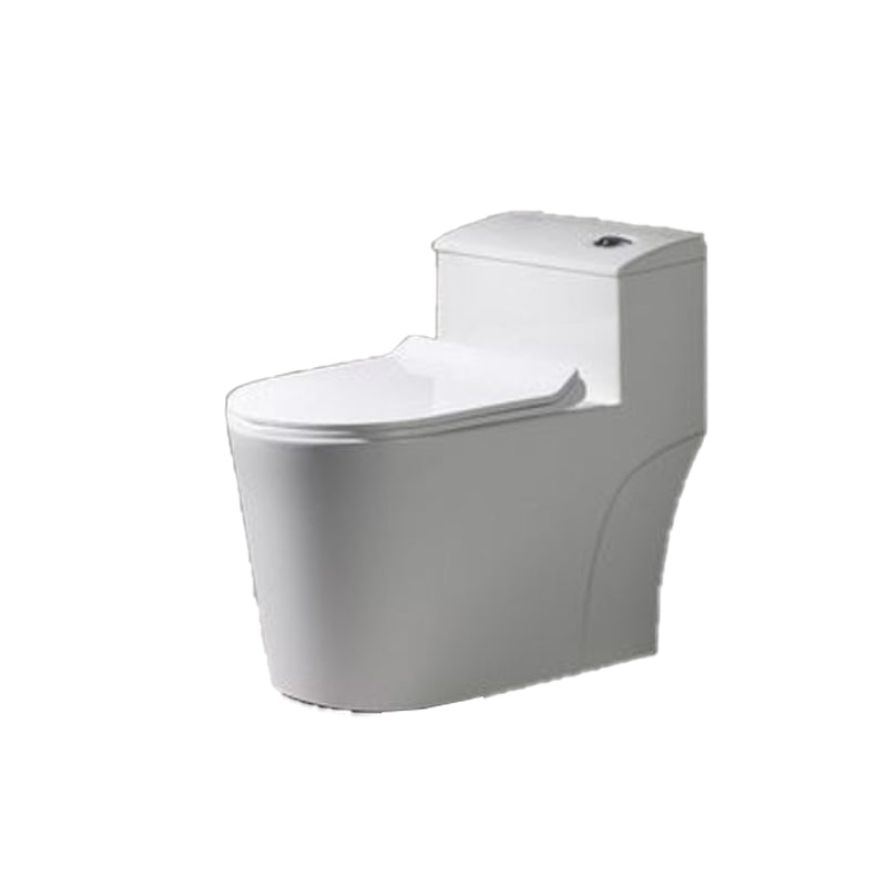 Contemporary Ceramic Toilet Bowl Floor Mounted Urine Toilet with Spray Gun for Washroom