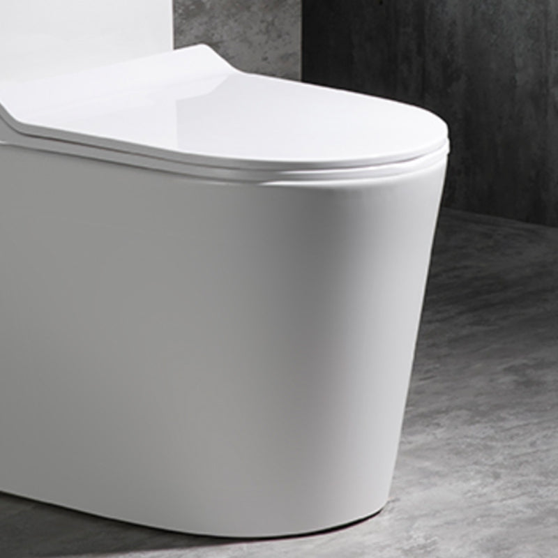 Contemporary Ceramic Toilet Bowl Floor Mounted Urine Toilet with Spray Gun for Washroom