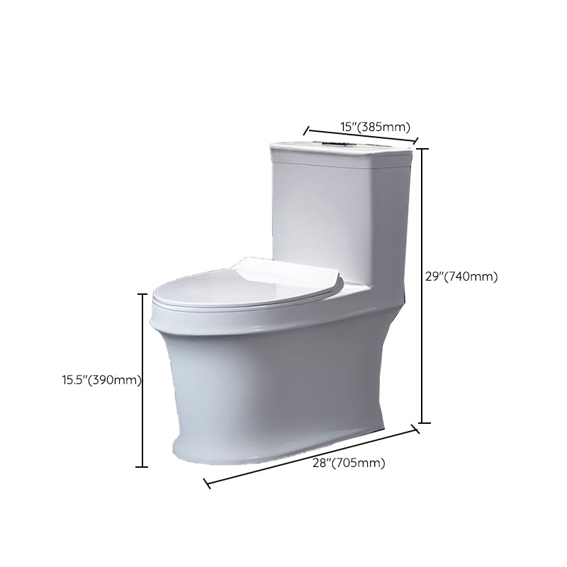 Contemporary Ceramic Toilet Bowl Floor Mounted Urine Toilet with Spray Gun for Washroom
