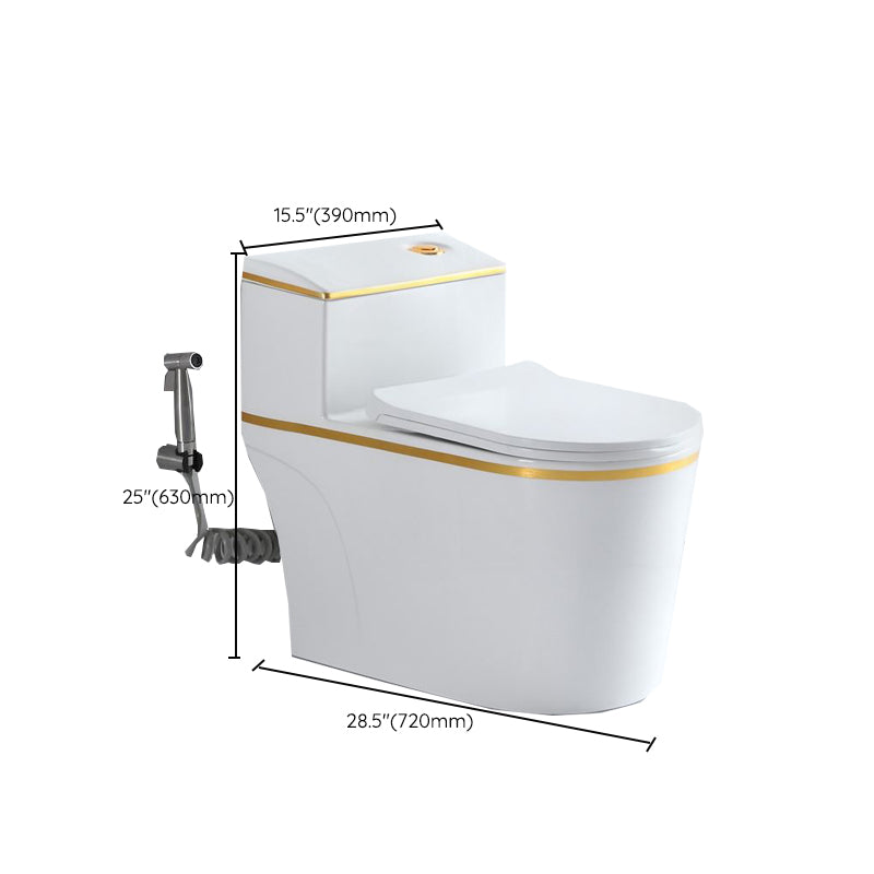 Traditional Ceramic Toilet Floor Mount Urine Toilet for Bathroom