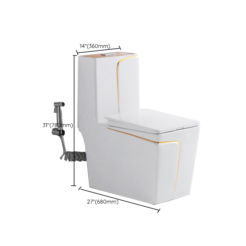 Traditional Ceramic Toilet Floor Mount Urine Toilet for Bathroom