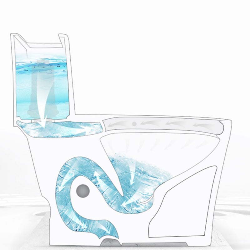 Traditional White Toilet Bowl Floor Mounted Urine Toilet for Bathroom