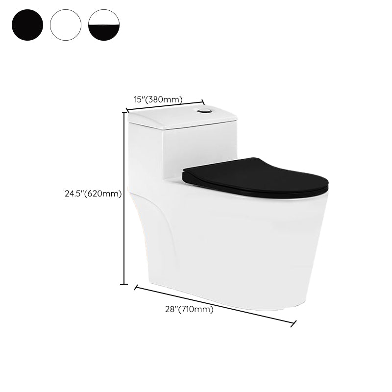 Traditional White Toilet Bowl Floor Mounted Urine Toilet for Bathroom