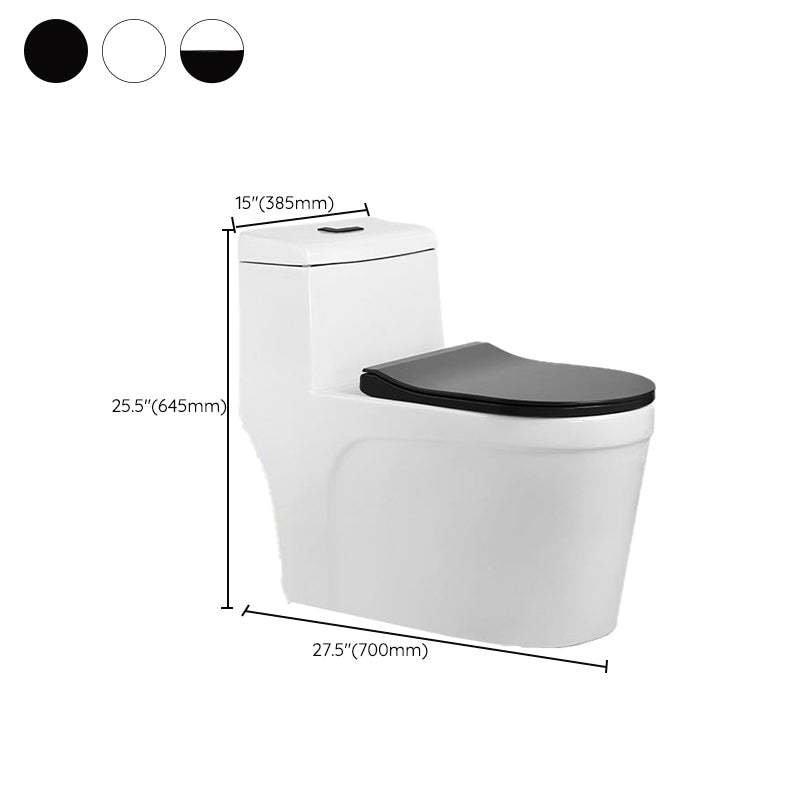 Traditional White Toilet Bowl Floor Mounted Urine Toilet for Bathroom