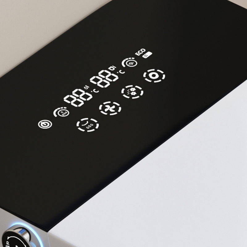 Contemporary Floor Mount Bidet Elongated Smart Bidet with Heated Seat