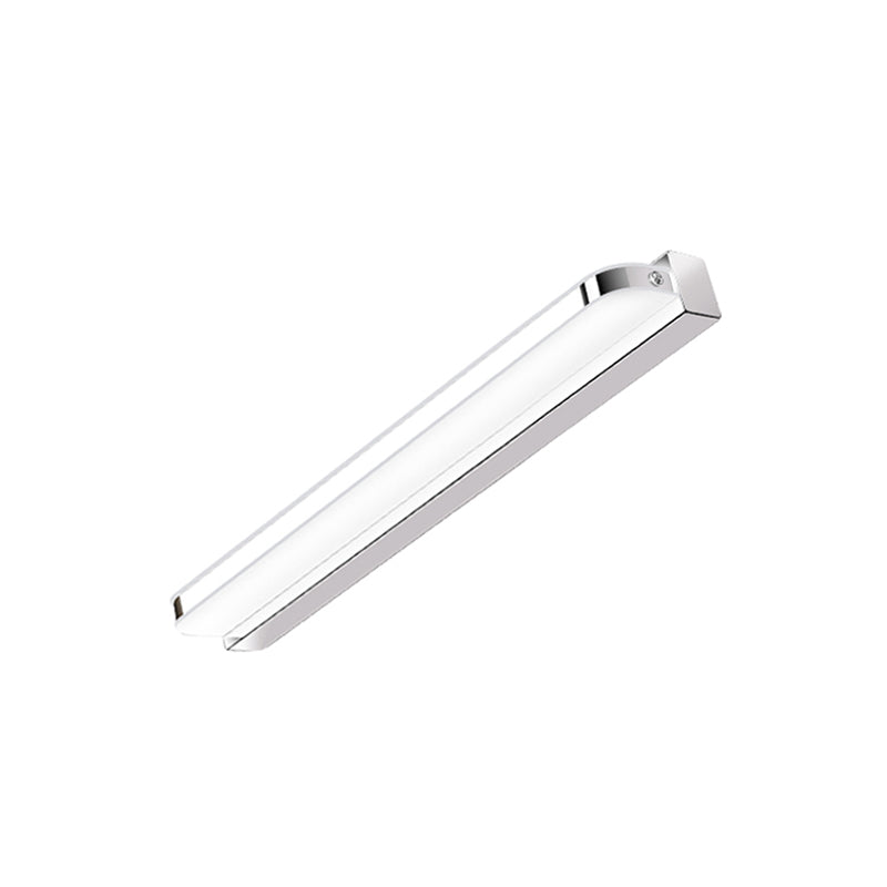 Simple LED Mirror Front Light Modern Vanity Light with Acrylic Shade for Bathroom