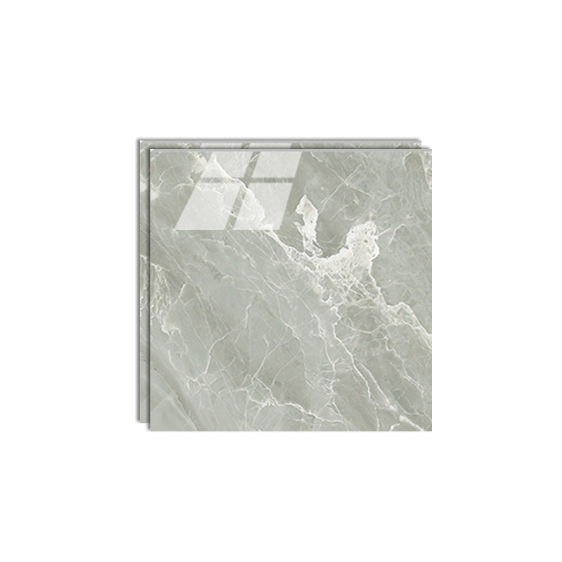 Single Tile Peel and Stick Wall Tile Modern Peel and Stick Wall Tile with Waterproof