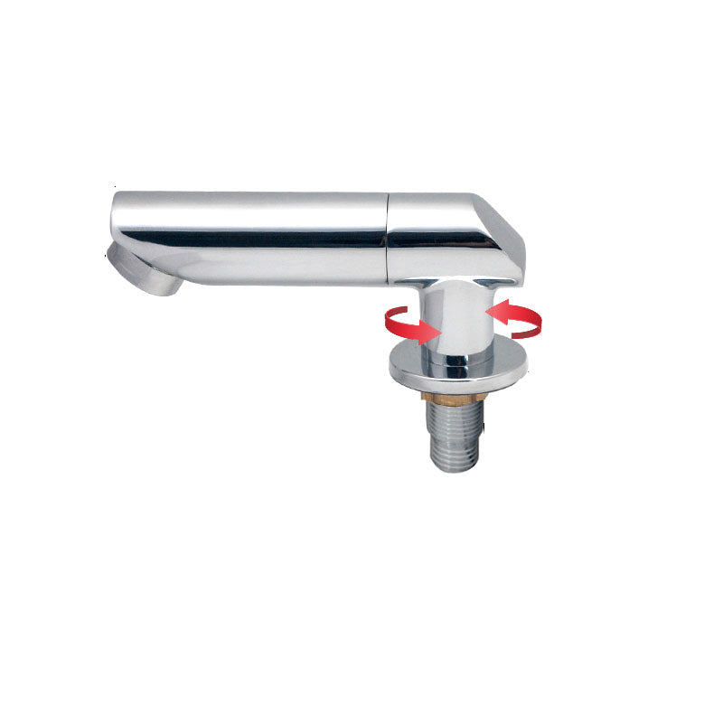Contemporary Bathroom Faucet Deck Mounted Copper Low Arc Swivel Roman Tub Faucet Set