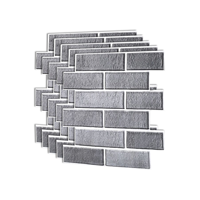 Modern Wall Panel 3D Brick Peel and Stick Waterproof Wall Paneling