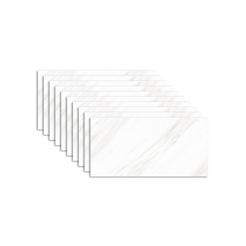 Plastic Peel & Stick Field Tile Waterproof Single Tile Wallpaper